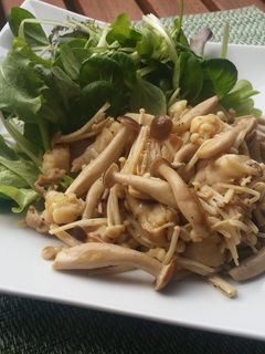 ☆糖質制限☆ナンコツとキノコ炒め-レシピのメイン写真