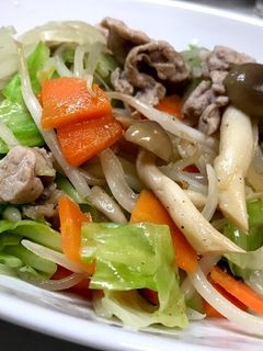 息子の大好きな☆野菜炒め-レシピのメイン写真