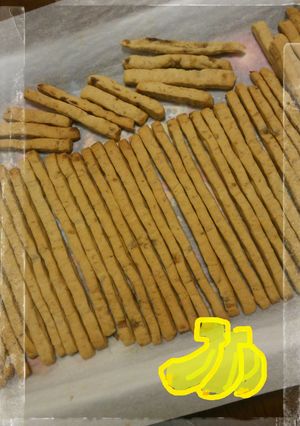カリッとバナナクッキー-レシピのメイン写真