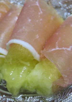 ちょっぴり豪華に生ハム＆メロン-レシピのメイン写真