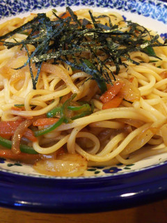 簡単★乾麺のバターしょうゆ炒め-レシピのメイン写真