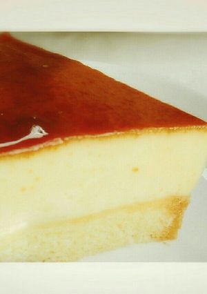 ちょっぴり豪華に見える♪プリンケーキ-レシピのメイン写真