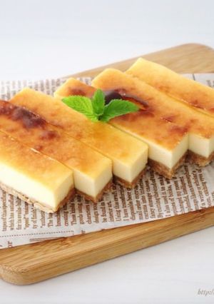ホワイトチョコ♡スティックチーズケーキ-レシピのメイン写真