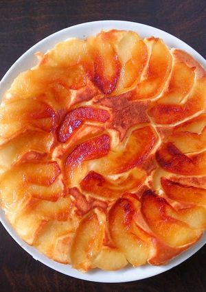 カラメル香る〜しっとり林檎パンケーキ-レシピのメイン写真