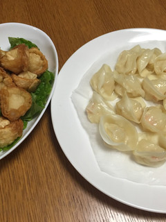 ぷりぷり海老の蒸し&揚げ餃子-レシピのメイン写真