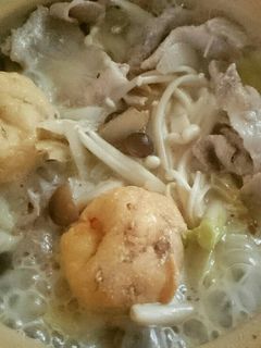 豆乳ゴマ鍋-レシピのメイン写真