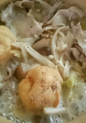 豆乳ゴマ鍋-レシピのメイン写真