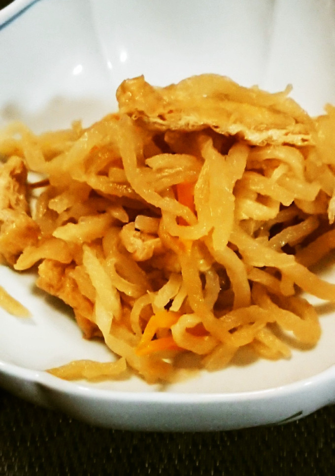 切干大根の煮付け-レシピのメイン写真