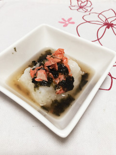 離乳食♡鮭海苔お茶漬け風粥♡-レシピのメイン写真