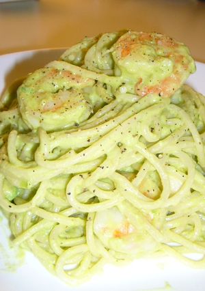 エビのアボカドソースパスタ-レシピのメイン写真