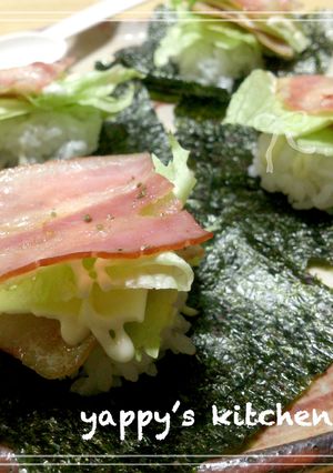 BLC手まきごはん-レシピのメイン写真