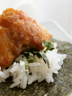 しそと唐揚げで、手巻きごはん!-レシピのメイン写真