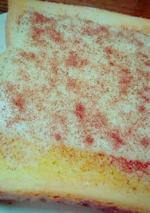 チーズマーガリン食パン-レシピのメイン写真
