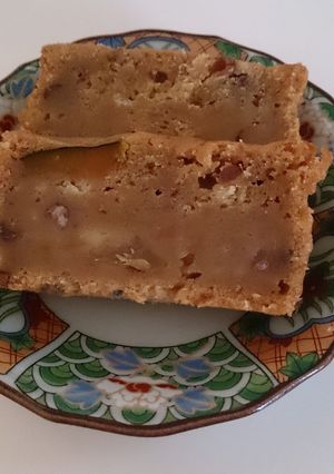 混ぜて焼くだけ 残りぜんざいのケーキ-レシピのメイン写真
