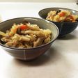 チキンコンソメで炊き込み御飯