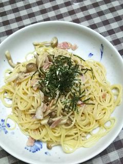 超簡単★たらことキノコの和風パスタ-レシピのメイン写真