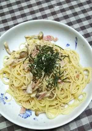 超簡単★たらことキノコの和風パスタ-レシピのメイン写真