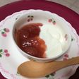 グツグツ煮ました、イチゴジャム。