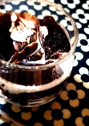 いつものコーヒーゼリー + もうひと手間-レシピのメイン写真
