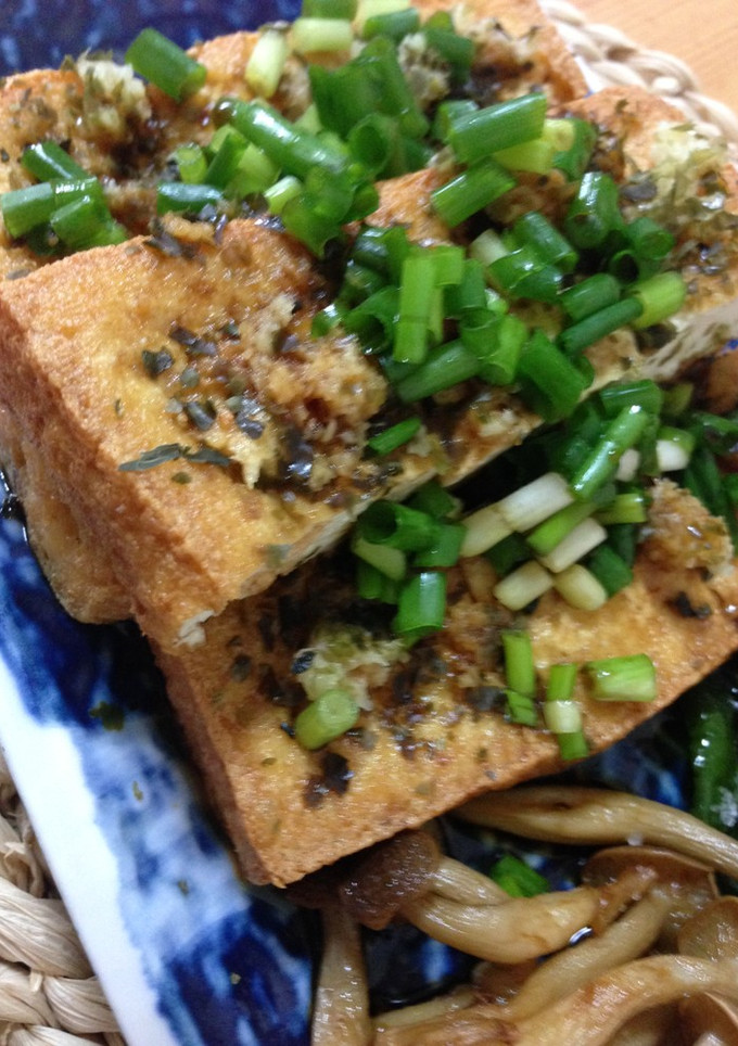 豆腐厚揚げ（木綿豆腐の素揚げ）-レシピのメイン写真