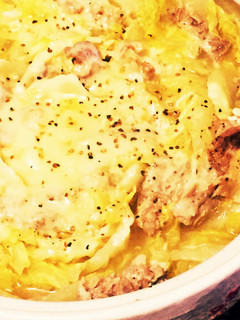 白菜と豚肉のチーズミルフィーユ鍋-レシピのメイン写真