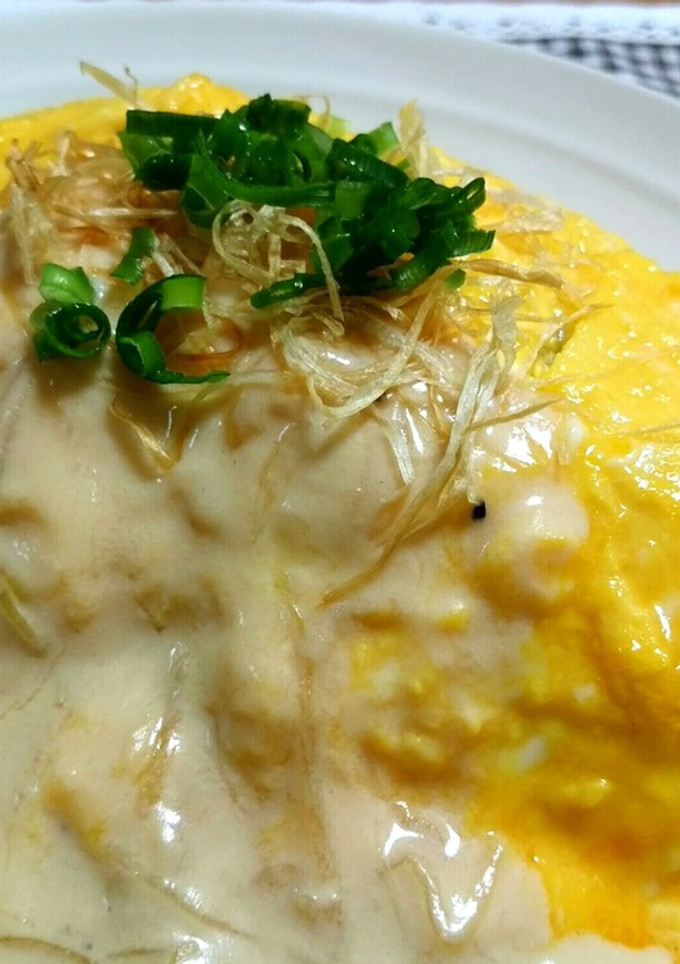 ゆず香る ひじき煮ご飯の和風オムライス-レシピのメイン写真
