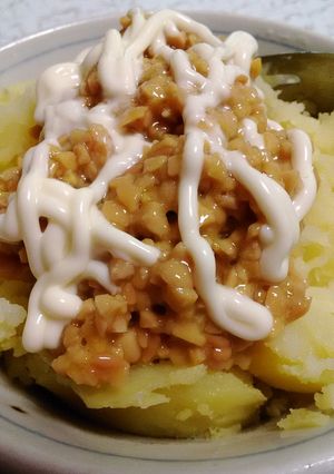 一人飯に。じゃがいも納豆-レシピのメイン写真