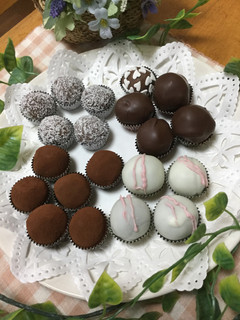 バレンタインに!トリュフ4種♡-レシピのメイン写真