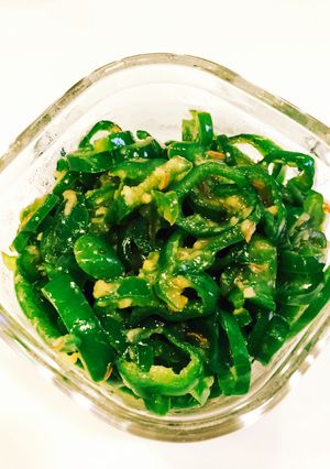 ウチの常備菜 ③ピーマンの生姜と味噌炒め-レシピのメイン写真