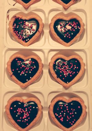 生チョコのハートタルト-レシピのメイン写真