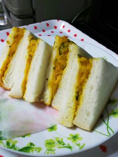 朝食やランチに!かぼちゃのサンドイッチ-レシピのメイン写真