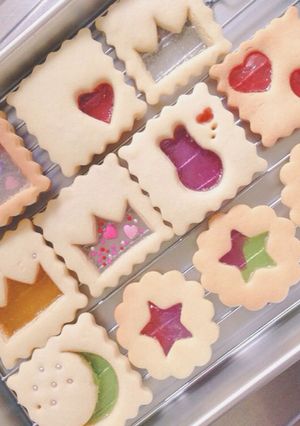簡単で綺麗✨ステンドグラスクッキー-レシピのメイン写真