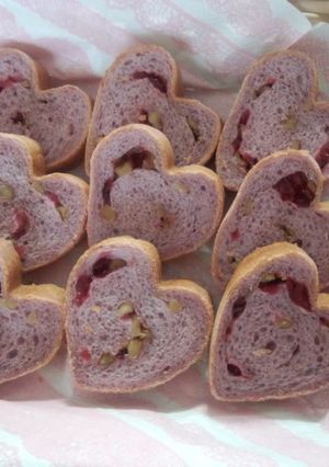 ハートパン-レシピのメイン写真