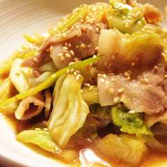 A picture of 味噌と焼肉のたれで簡単!和風ホイコーロー.
