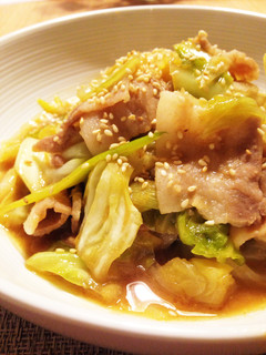 味噌と焼肉のたれで簡単!和風ホイコーロー-レシピのメイン写真