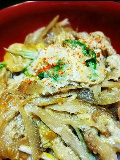 ごぼう豚バラ肉の卵とじ-レシピのメイン写真