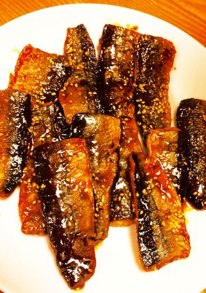 簡単さんまの蒲焼き-レシピのメイン写真