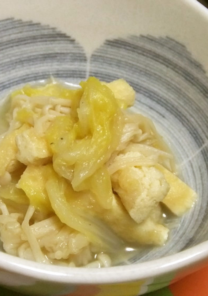 えのきと白菜の煮浸し-レシピのメイン写真