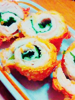 ささみ大葉チーズ巻き-レシピのメイン写真