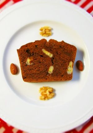 チョコバナナのバウンドケーキ♪-レシピのメイン写真