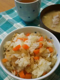 簡単!しらたき☆混ぜご飯-レシピのメイン写真
