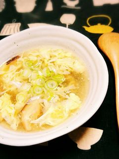 干し椎茸とふんわり卵のスープ-レシピのメイン写真