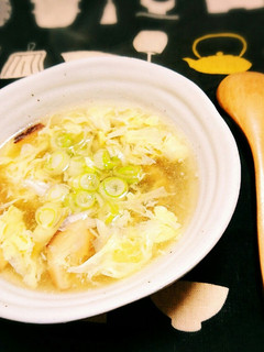 干し椎茸とふんわり卵のスープ-レシピのメイン写真