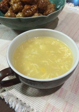中華風o(^_^)oコーン卵スープ-レシピのメイン写真