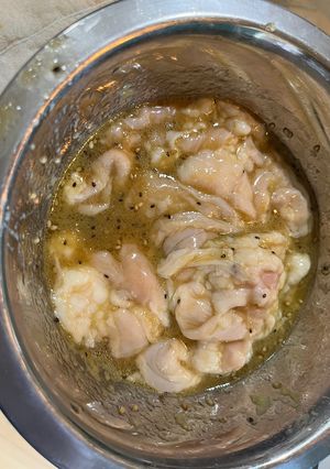 キウイ酵素で簡単焼肉屋の牛ホルモン-レシピのメイン写真