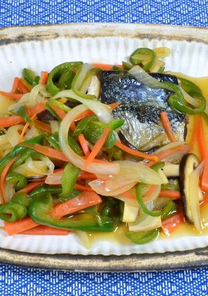 【簡単】塩サバの甘酢あんかけ-レシピのメイン写真
