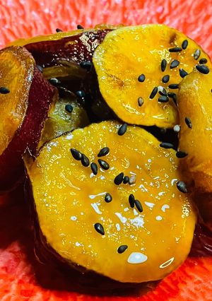さつまいもの甘煮　　　甘露煮-レシピのメイン写真