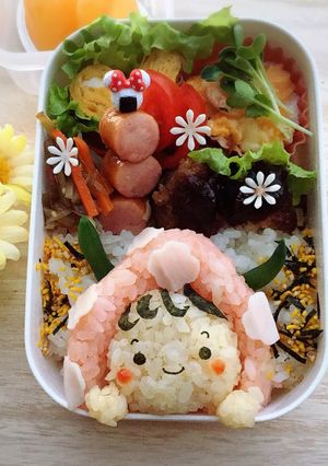 オフロスキーのキャラ弁-レシピのメイン写真
