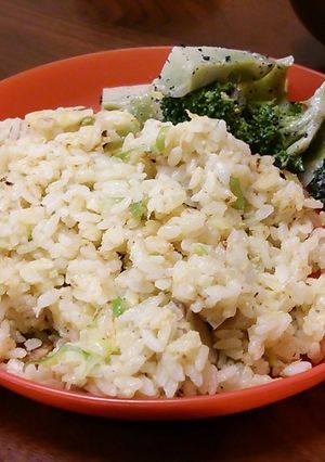 豚ももガーリックふんわり炒飯♪-レシピのメイン写真
