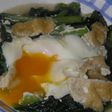 小松菜の炊いたん♪とろぉ~りたまご♪